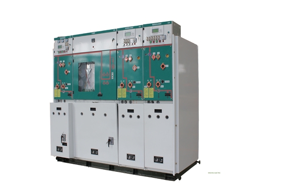Wewnętrzna rozdzielnica SF6 MV Gis 1250A 11kv Ring Jednostka główna